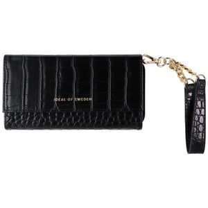 iDeal of Sweden iDeal of Sweden Signature Clutch Case - Jet Black Croco